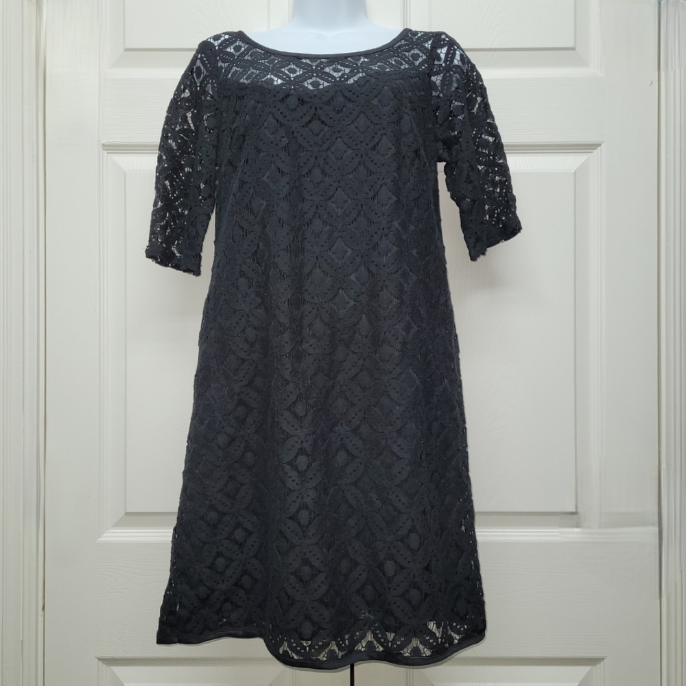 🎉Host Pick🎉 New Directions Black Lace Sheath Dress